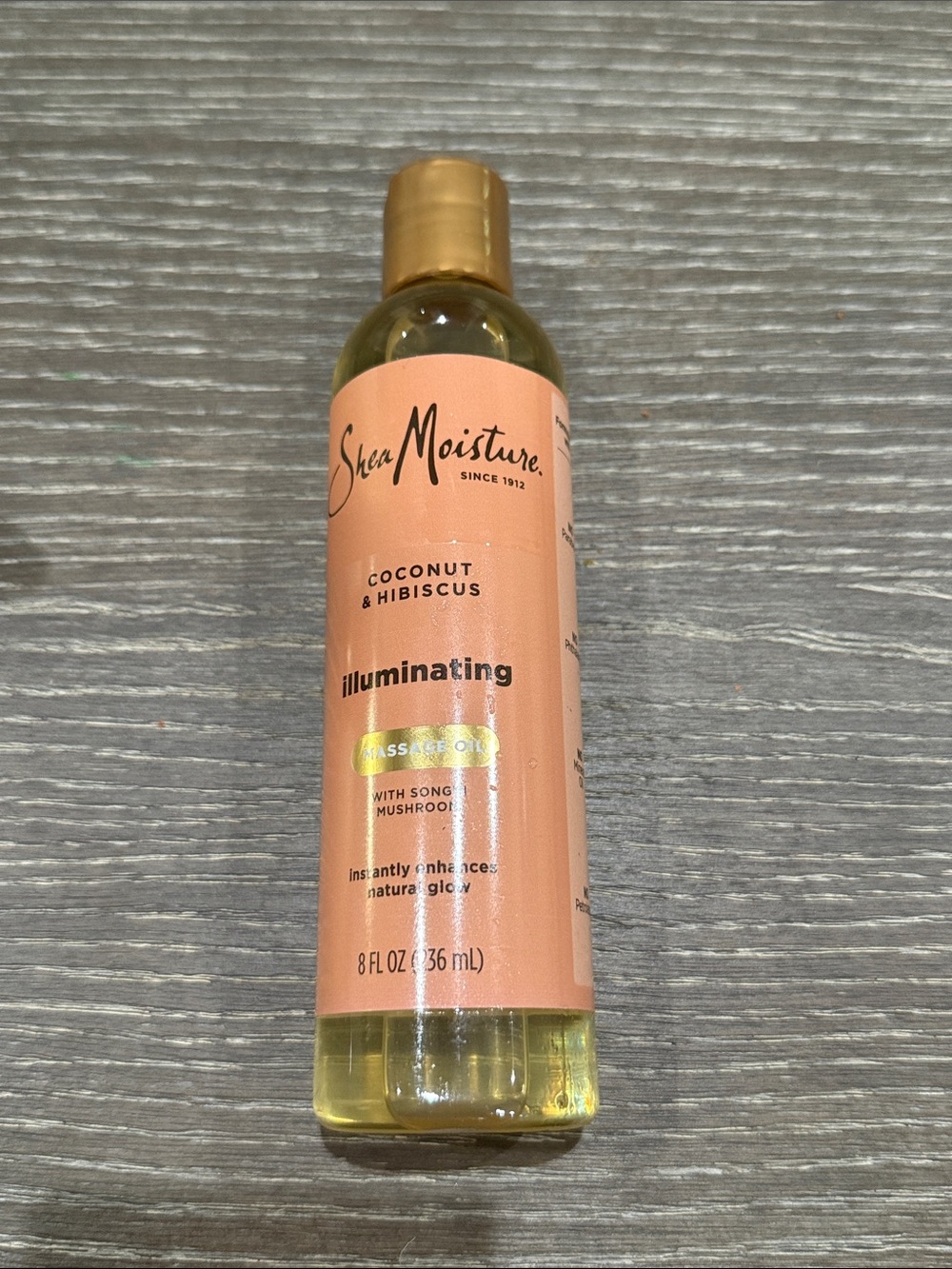 NWT Shea Moisture Coconut & Hibiscus Illuminating massage Oil